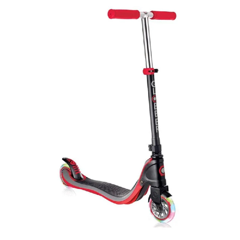 Globber -Red Flow 125 Lights Scooter