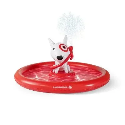 MINNIDIP Target Bullseye Inflatable Fountain Sprinkler