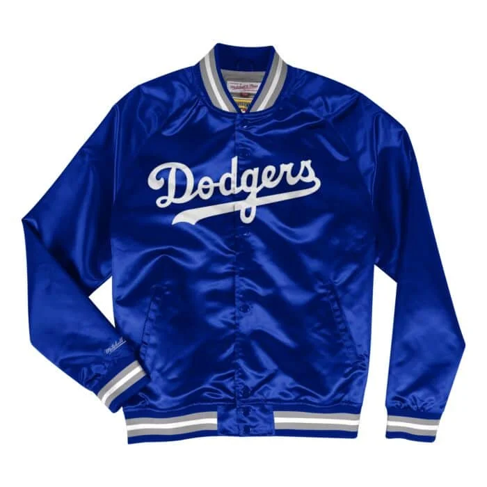 Mitchell & Ness Lightweight Satin Jacket Los Angeles Dodgers