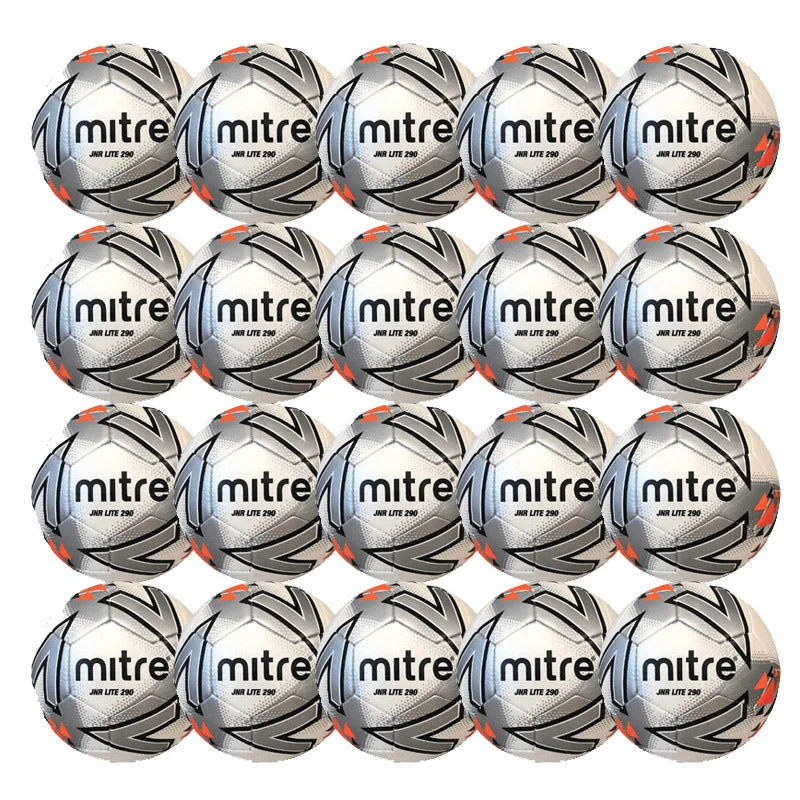 Mitre Junior Lite 290g Match Balls | 20 Pack