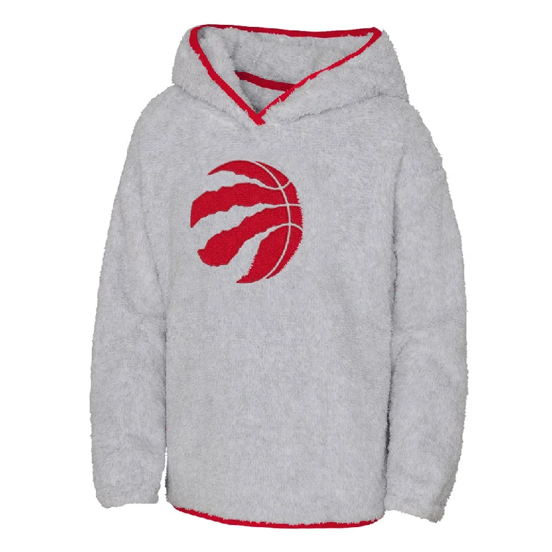 NBA - Girls' (Junior) Toronto Raptors Baseline Teddy Fleece Hoodie (HK2G6FGG5 RAP)