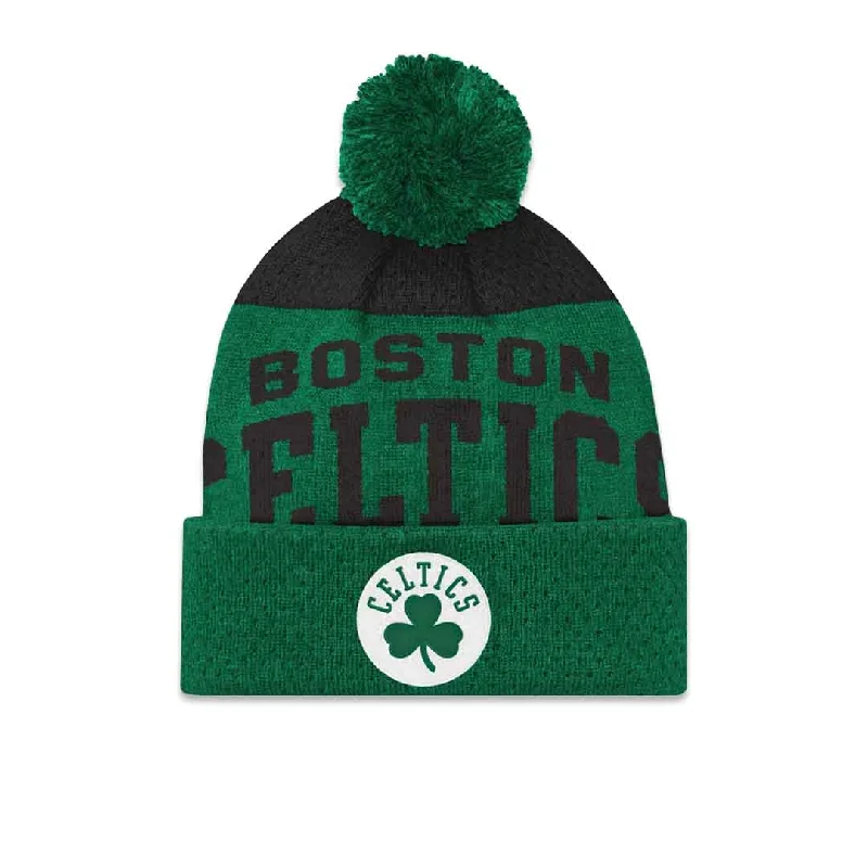 NBA - Kids' (Youth) Boston Celtics Collegiate Arch Knit Beanie (HK2BOBC8P CEL)