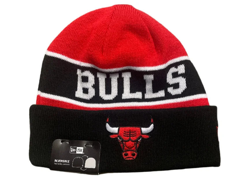 New Era Chicago Bulls Reverse Cuffed Knit