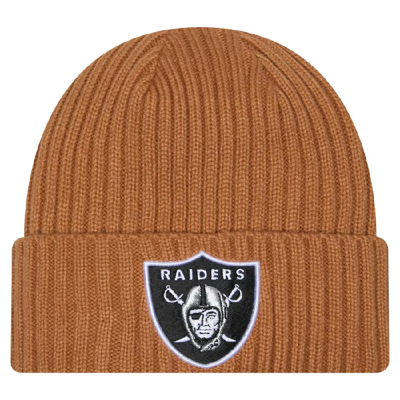 New Era Las Vegas Raiders Color Pack Cuffed Knit- Khaki