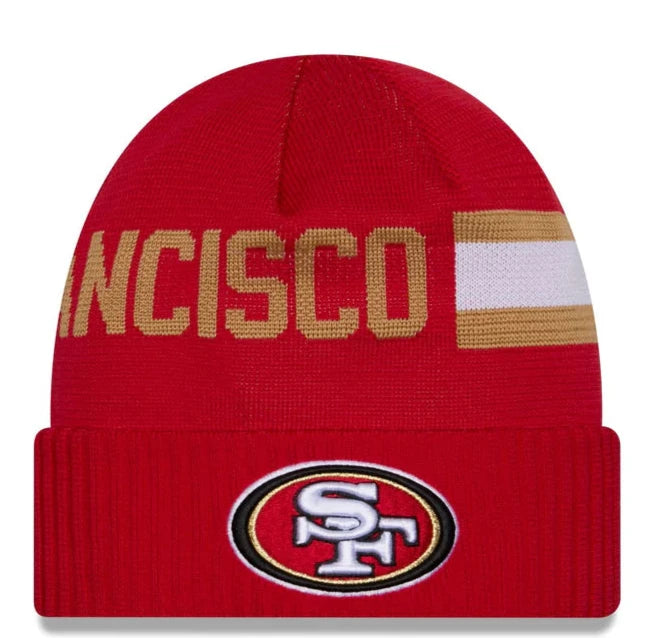 New Era San Franciso 49ers Cold Weather Tech Knit Beanie