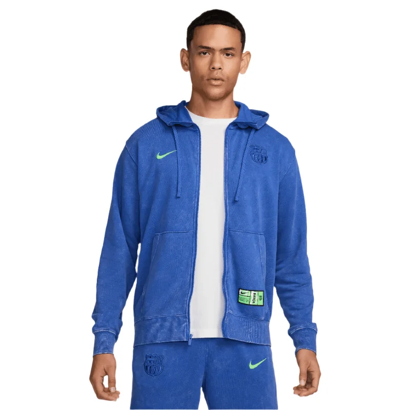 Nike FC Barcelona Club Third Soccer French Terry Full-Zip Hoodie