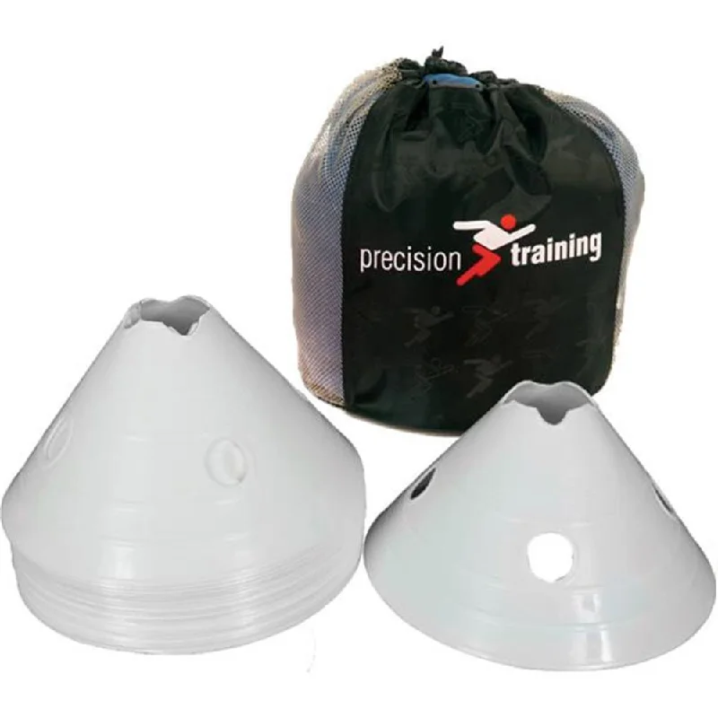 Precision Training Giant Saucer Cone Set (20) | White