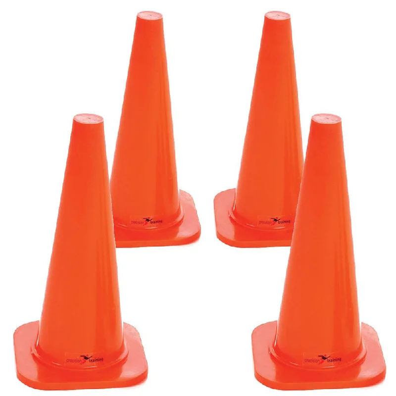 Precision Training Traffic Cones | 18" (4 Pack)