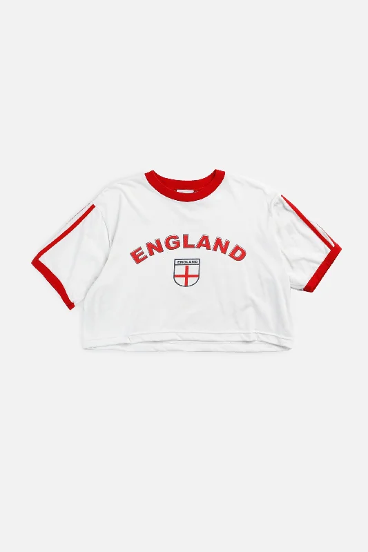 Rework Crop England Soccer Tee - M