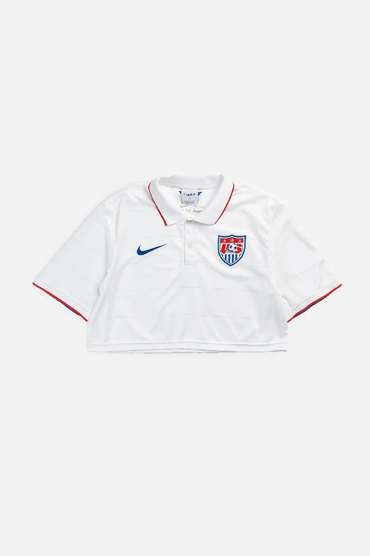 Rework Crop USA Soccer Jersey - XS, M