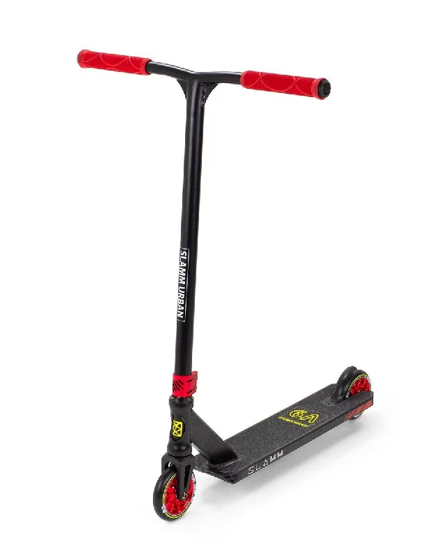 Slamm Scooter Urban V9 Stunt Scooter - Black / Red