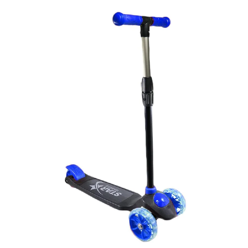 Star Wheels 3 Wheel Scooter - Blue