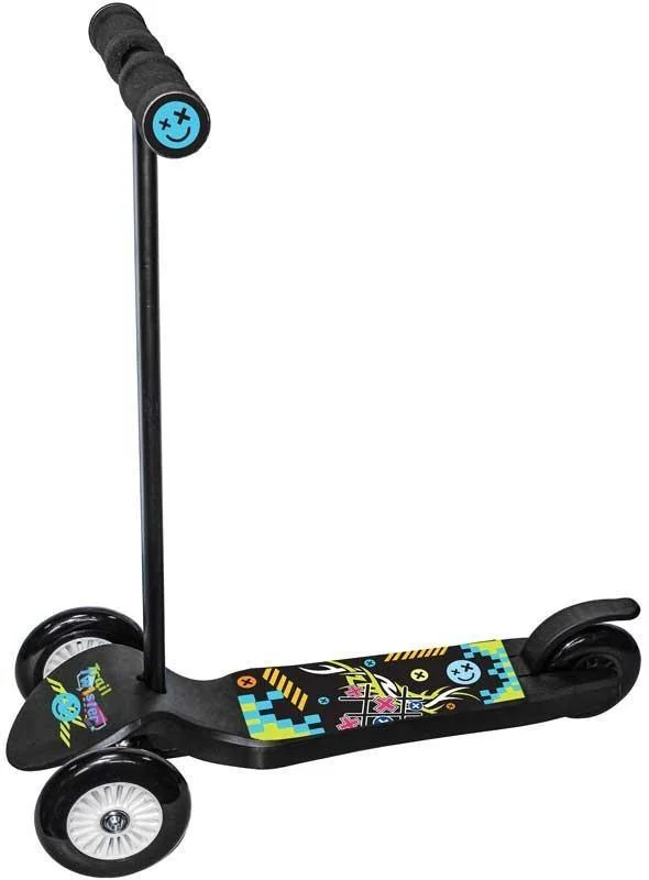 Ozbozz Trail Twist Junior Boys Scooter - Black