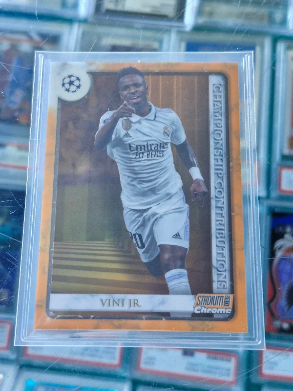 Vini Jr.  2022-23 Topps Stadium Club Refractors #CC-VJR Real Madrid 17/25