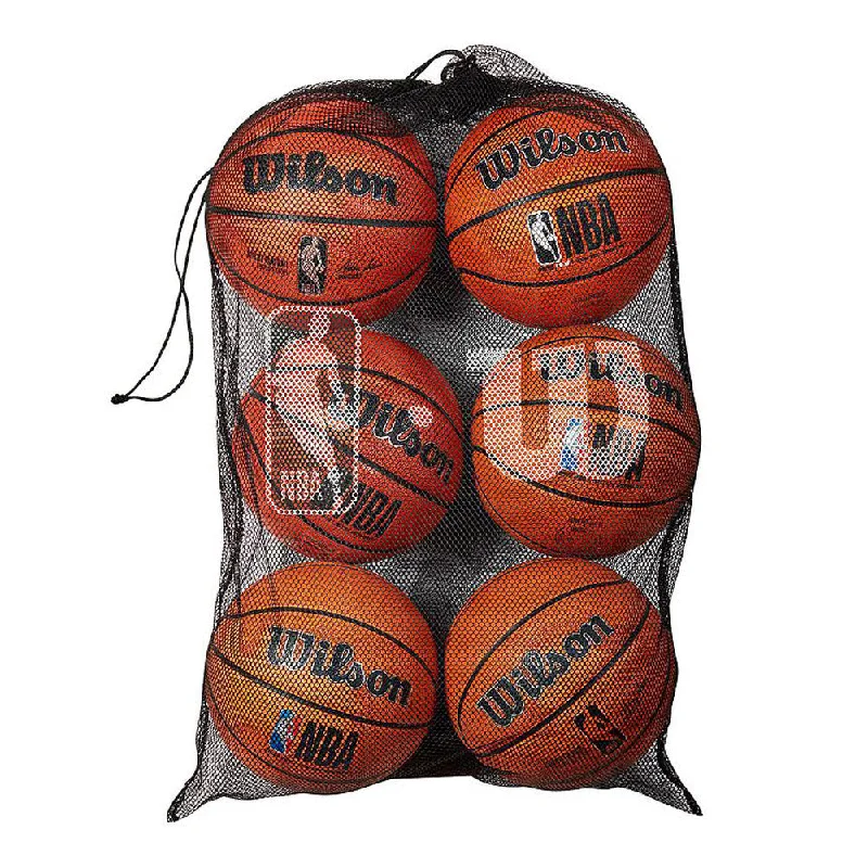 Wilson NBA 6 Basketball Mesh Bag