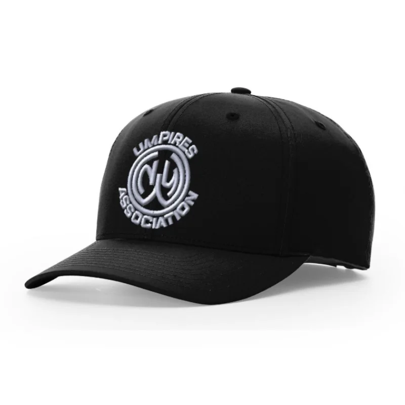 WNYUA Logo Richardson Black Umpire Hats