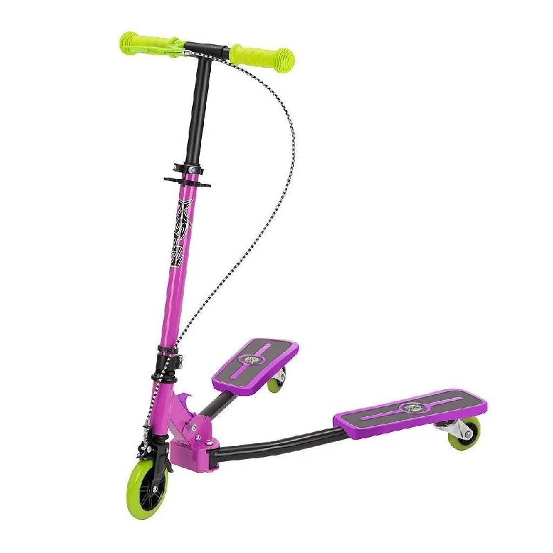 XOOTZ Pulse Kick Scooter, Purple