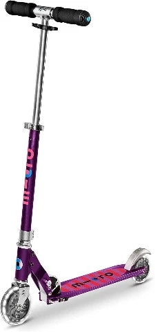 Micro Scooter Sprite LED Scooter - Purple Stripe