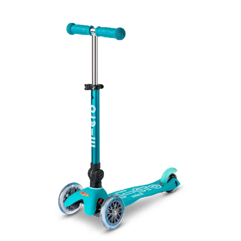 Micro Scooter Mini Deluxe Foldable Aqua