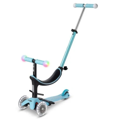 Micro Scooter Mini2Grow Deluxe Magic LED Scooter - Sky Blue