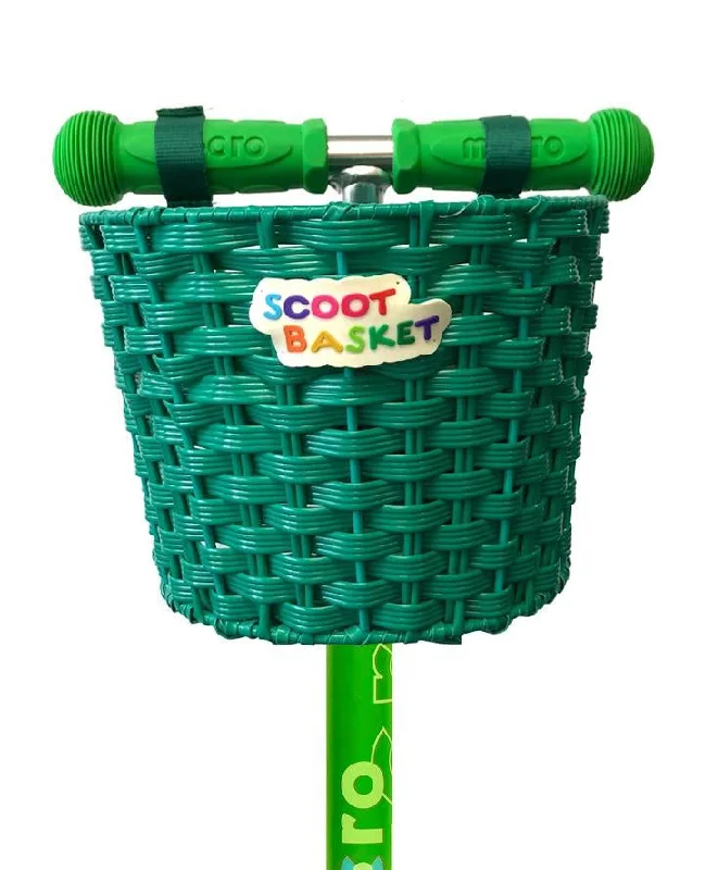 Micro Scooter Basket Green